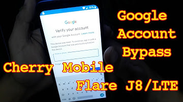 Cherry Mobile | Flare J8 | LTE | J2 2018| J3 Mini | J6s | FRP Bypass | No Need PC