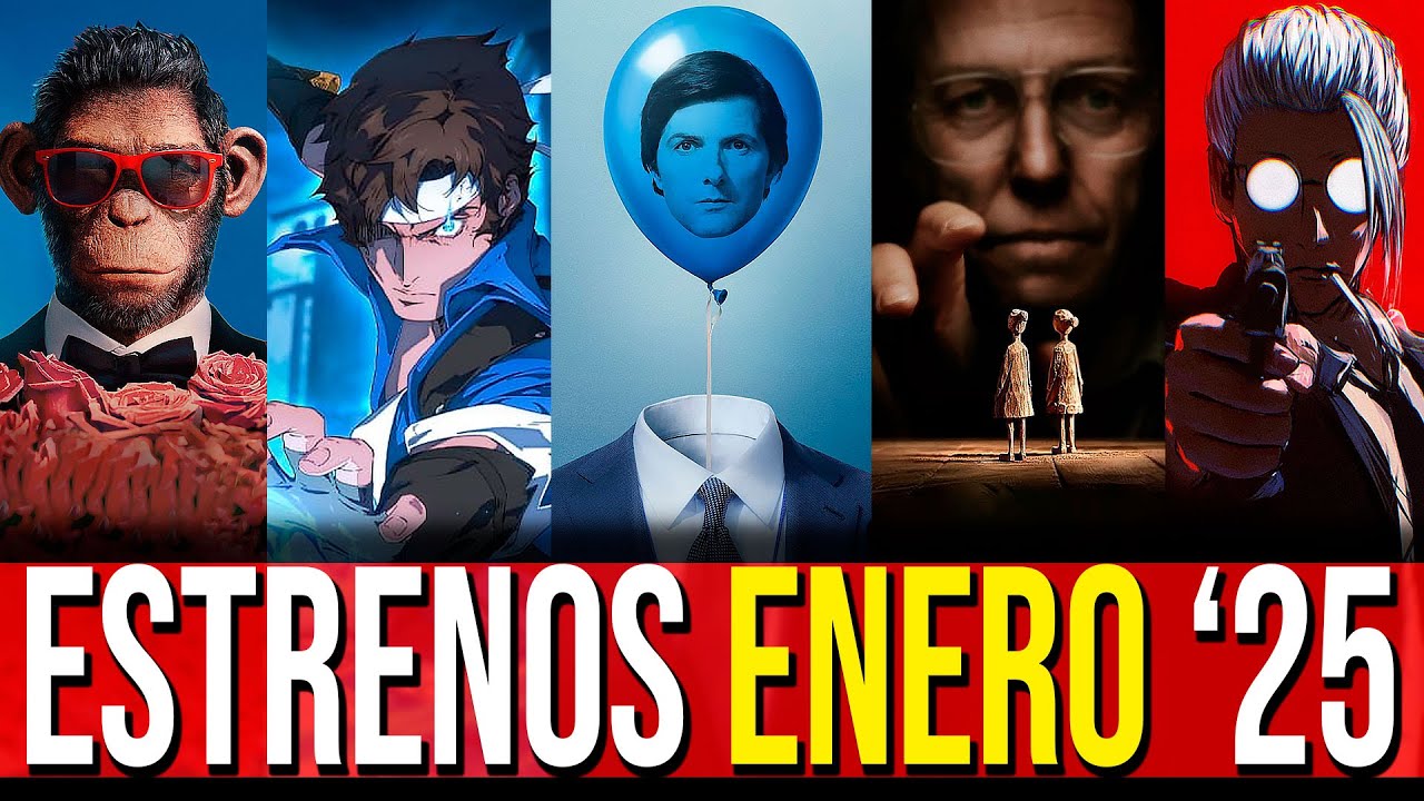🌏Mejores Estrenos de Enero 2025 en Netflix, HBO, Amazon Prime Video ...