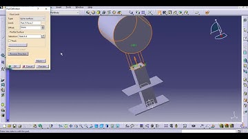 Catia V5 Part Design  pad command