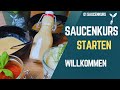 Willkommen zum Saucenkurs: 5 schnelle pflanzliche Soßen, die deinen Alltag sofort leichter machen