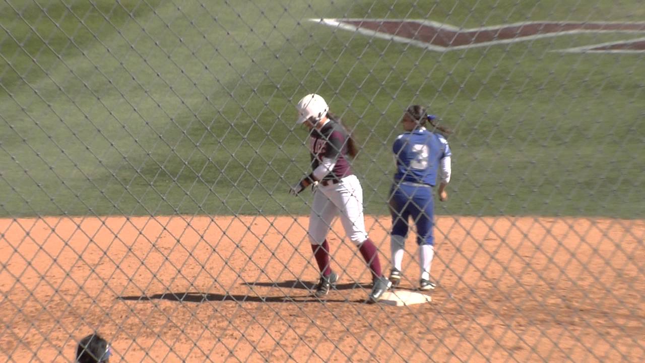 Softball vs Hampton Game 2 YouTube