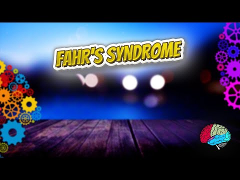 Fahr&rsquo;s syndrome - Know It ALL 🔊✅