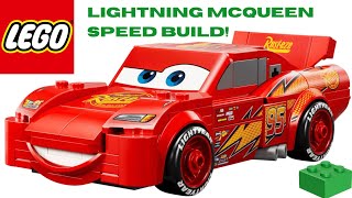 Speed Build Of The Lego Lightning Mcqueen Speed Champions Kit. Set .
