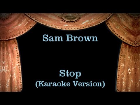 Sam Brown - Stop - Lyrics