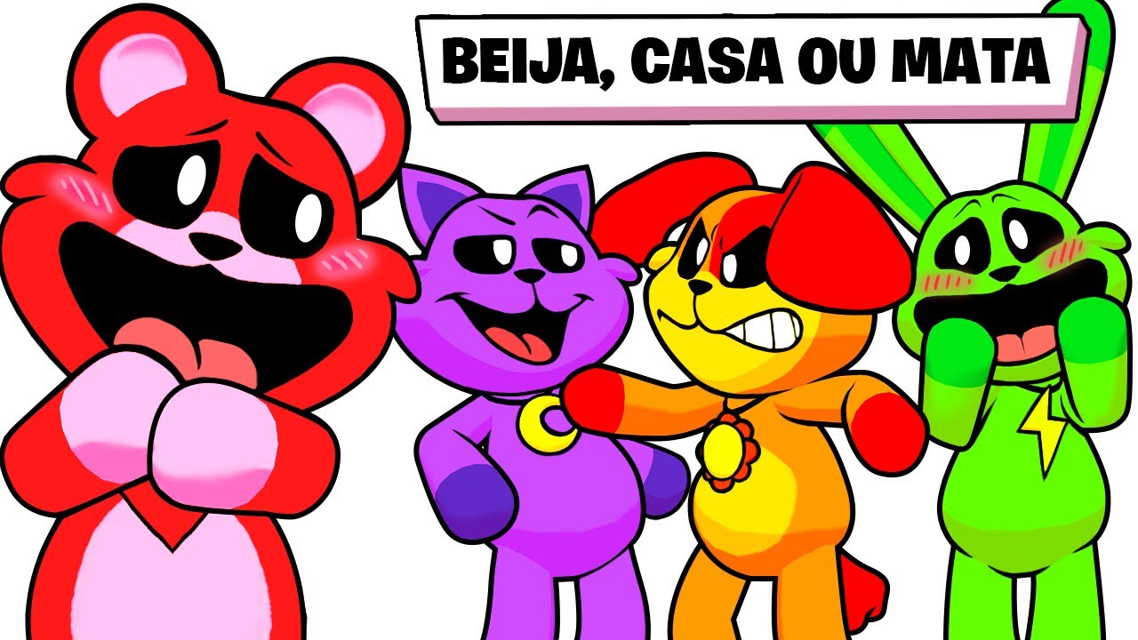 Bobby CASOU com o DogDay? Beija Casa ou Mata dos Smiling Critters VR