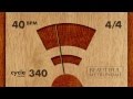 40 BPM 4 4 Wood Metronome HD mp3