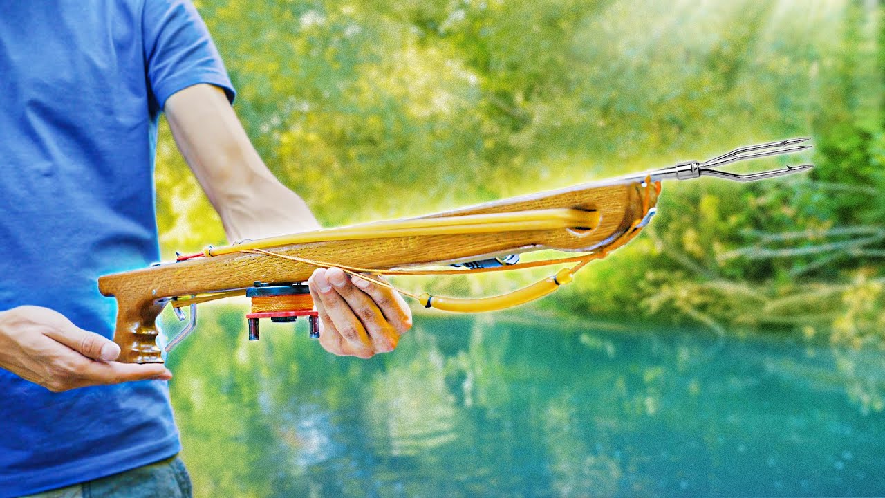 МЫ СДЕЛАЛИ ПОДВОДНОЕ РУЖЬЕ!