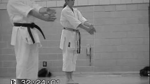 Carol Parrish 3rd Dan Grading April 2000