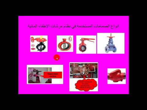 تصميم انظمة مكافحة الحرائق محاضرة 6 ما هو نظام مرشات الاطفاء المائية المهندس فيصل الشمايلة