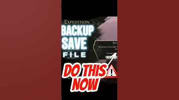 Clair Obscur: Expedition 33: Backup Your Save File before starting New Game+ | #expedition33