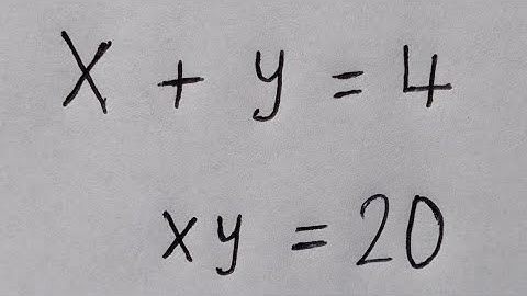 Germany | Can You Solve This??? | Math Olympiad (x,y=??)...
