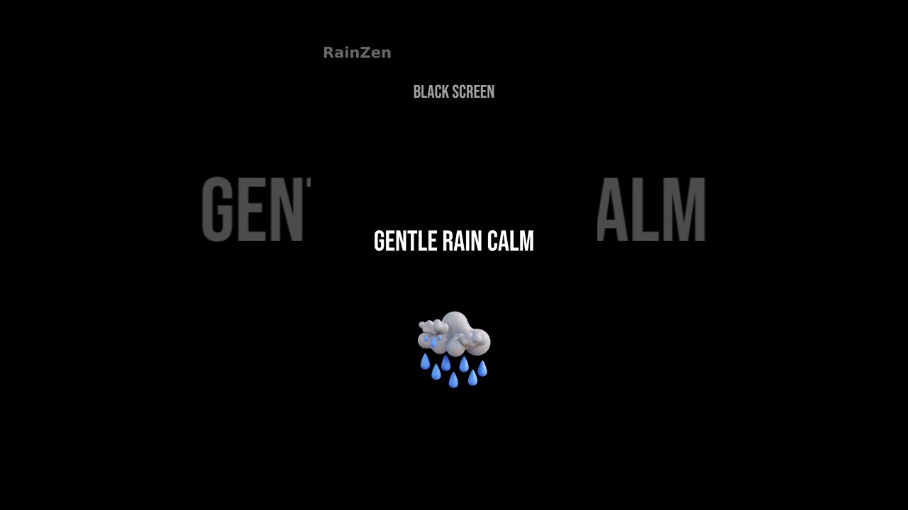 Sound of Light Rain | Deep Relaxation & Instant Calm for Sleep and Focus 