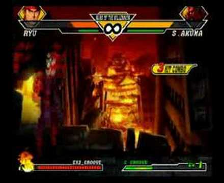 Capcom vs Snk 2 : Ryu vs Shin Akuma
