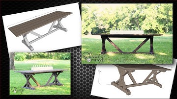 30 DIY projects in 30 Days - #14 – Fancy Farmhouse Table