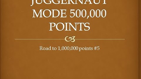 Roblox SAKTK juggernaut mode 500k points montage | Road to 1,000,000 points #5