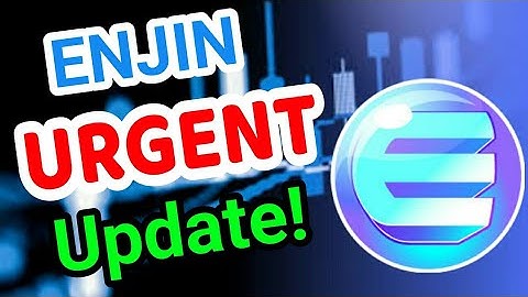 ENJIN Urgent Update!! Today || ENJIN COIN price prediction || Enjin coin news today