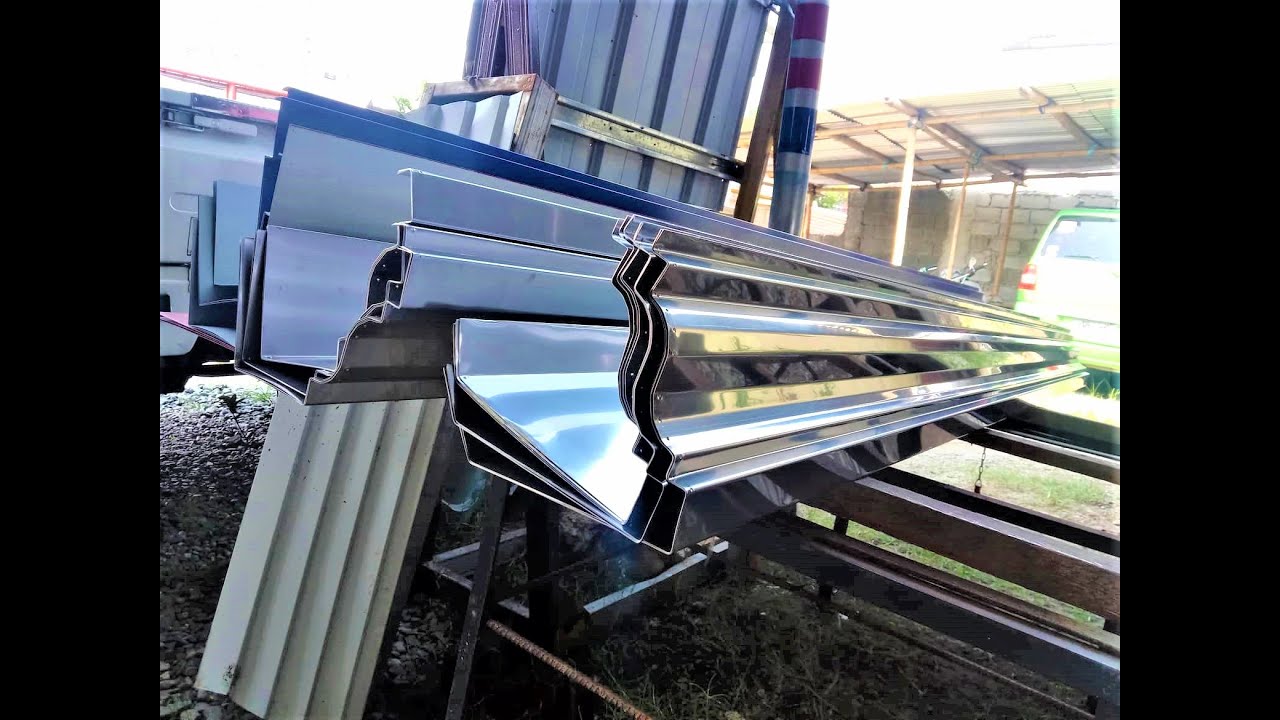 How to make Spanish Roof Flashing YouTube