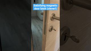 Satisfying &amp; Clever Magnetic Door Latch #home #homedecor #diy #house #housedesign #design #interior