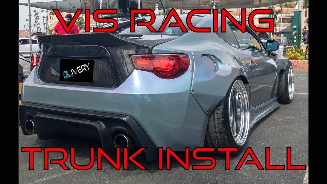 VIS Racing SS Trunk - FRS Install - YouTube