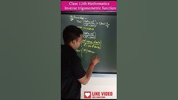 Class 12th math #inversetrigonometricfunctions #shortvideo #ncertmathsclass12 #virelvideo #up board