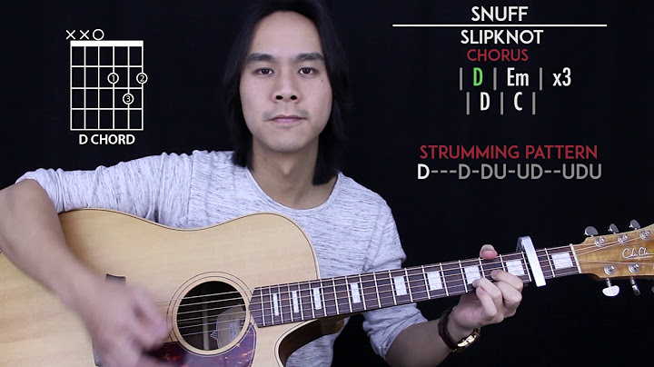 Snuff Guitar version - Guitar performance video thumbnail