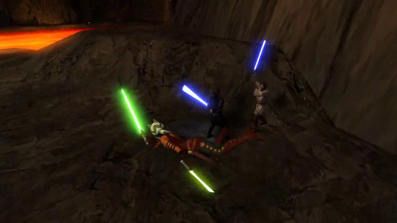 I Won T Leave You Not This Time Movie Duels Remastered Ahsoka And Obi Wan Vs Anakin Youtube