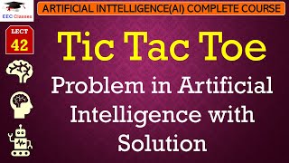 L42: Tic Tac Toe Problem in Artificial Intelligence with Solution | AI Lectures in Hindi screenshot 1