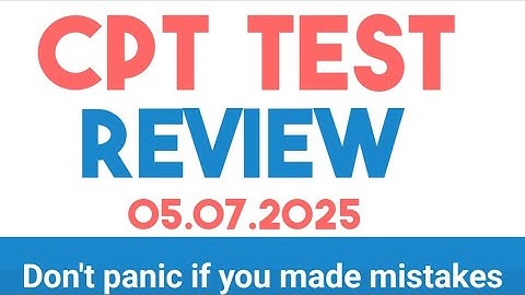 APPSC CPT TEST REVIEW|| APPSC GROUP 2 CPT TEST|| APPSC LATEST