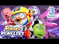 ★3 Hours ★ Learn Good Habits with Pororo @Pororoepisode  | Best Brave Pororo Episode for Kids