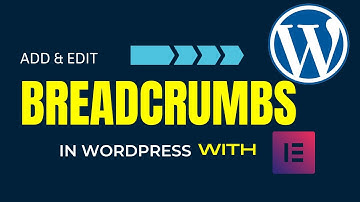 How to Add Breadcrumbs in WordPress - Create a Website with WordPress