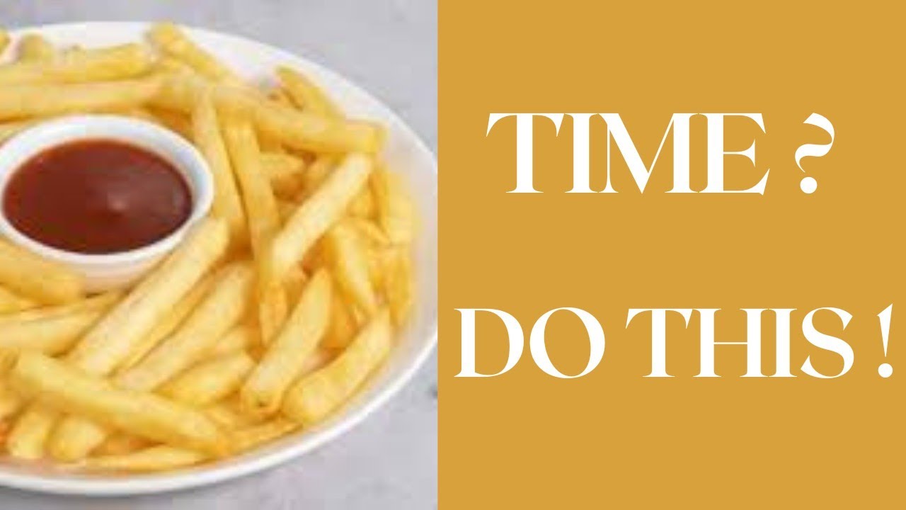 Chef on How Much Time to Boil Potatoes for French Fries