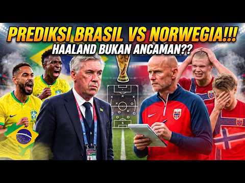 JUTA x dombatoto - PREDIKSI BRASIL VS NORWEGIA : Fans Tim Samba Wajib Nonton! Ini Alasan Brasil Bakal Menang Dramatis!