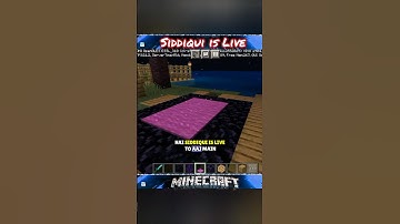 how to make particle floor in minecraft #shorts #minecraft