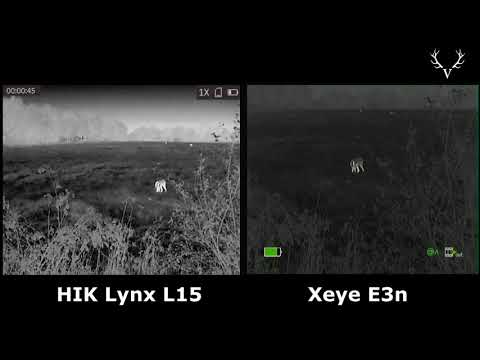 Aufnahmen im Revier: HIK Lynx L15 vs Xeye E3n