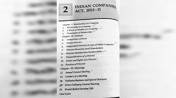 SYBCOM SEM 4 | BUSINESS LAW NOTES | MODULE:2 THE COMPANIES ACT 2013 | STUDY POINT #sybcom #sem4