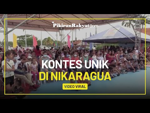 Kontes Unik di Nikaragua, Belasan Ibu Hamil Bersaing Ikuti Kompetisi Perut Terbesar