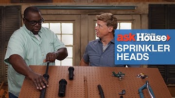 Understanding Common Types of Sprinkler Heads | Ask This Old House