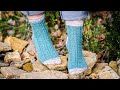 Chaussettes rve dhiver tutoriel tricot aiguilles addi crazy trio