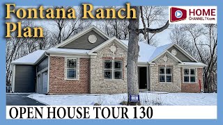 House Tour 130 - Custom Ranch Home Design - the Fontana Ranch Plan by KLM Builders