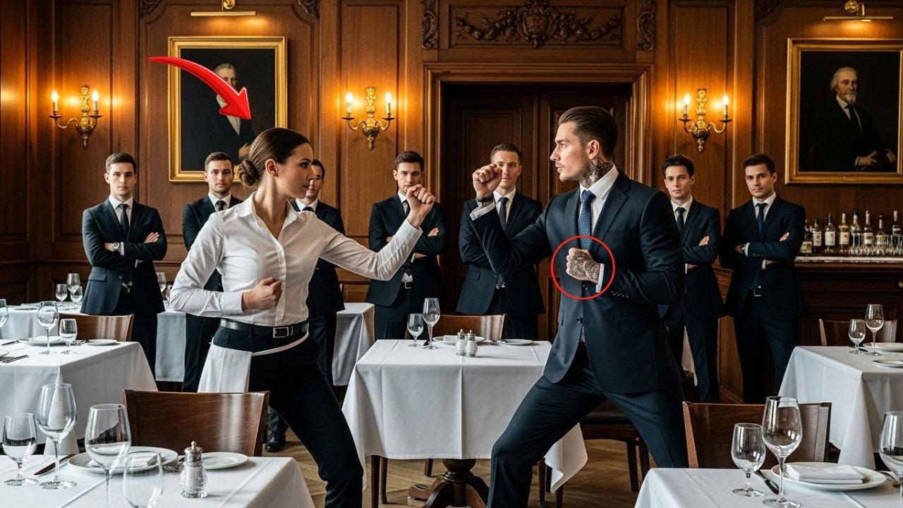 Șeful Mafiei Arogant Provoacă o Chelneriță la Luptă — Dar Ea Era o Luptătoare Profesionistă