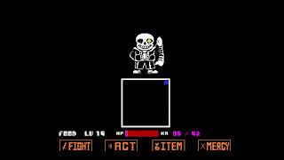 The first time I beat sans