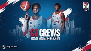 CJ Crews | 2025–26 Midseason Highlights | Pato (Brazil NBB)