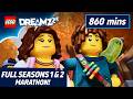 LEGO® DREAMZzz™ SEASON 1 & 2 MARATHON!💫| Action Cartoons for Kids 🤩| LEGO