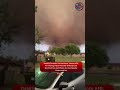 Violent Tornado Near Vance AFB 🌪️ Shocking Footage Shows Massive Destruction &amp; Panic