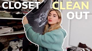 HUGE CLOSET CLEANOUT 2023 *decluttering & organizing*