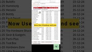 Advanced VLOOKUP Trick: Extract Multiple Results with Curly Brackets! #vlookup #excel #exceltips