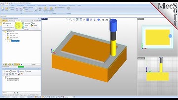 VisualCAM 2019, 2½ Axis Machining Introduction