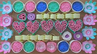 HEARTS SOAP/FLOWER/SOAP ROSES/Crushing SOAP BOXES/Very Satisfying Videos Soap. Soap ASMR no talking.