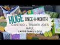 HUGE Once-A-Month Costco + Trader Joe's Haul || Large Family of 8 Grocery Haul || September Haul