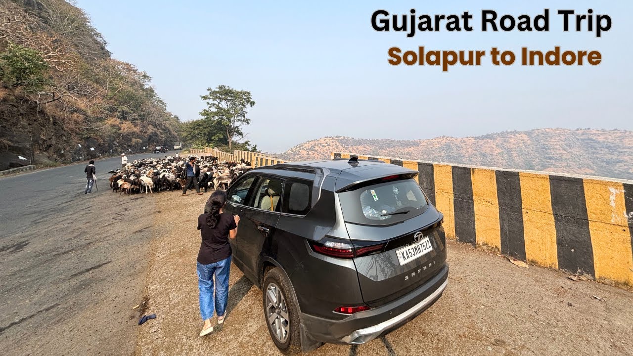 750+ KM Drive from Solapur to Indore | Plan to do Darshan of Mahakal in Ujjain | Gujarat Trip EP2